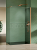 NEW TRENDY Kabina prysznicowa walk-in 110x200 NESTA COPPER BRUSHED K-1750